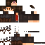 Black skin: raw texture render