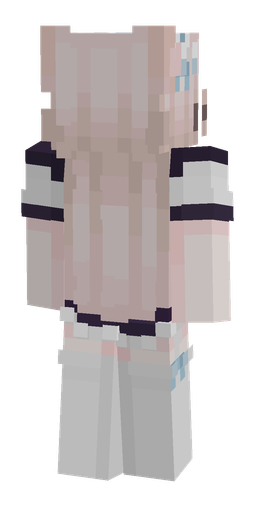 Orange skin: body, back render