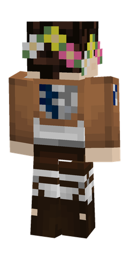 Black skin: body, back render