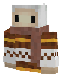 Brown skin: bust render