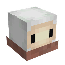 Brown skin: head render