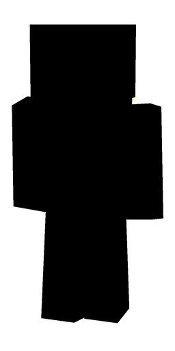 Black skin: body, back render