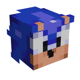 Blue skin: head render