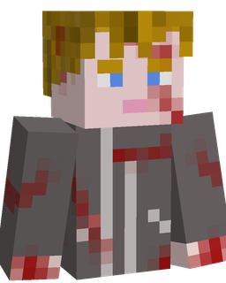 Blue skin: bust render