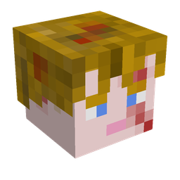 Blue skin: head render