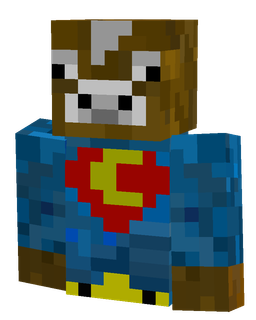 Blue skin: bust render