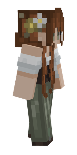 Brown skin: body, right side render