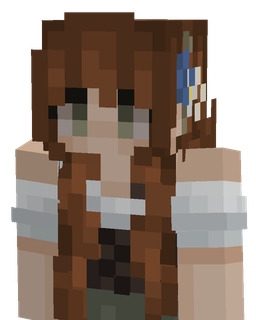 Brown skin: bust render