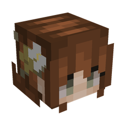 Brown skin: head render