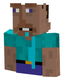 Blue skin: bust render
