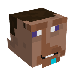 Blue skin: head render