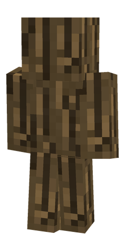 Brown skin: body, back render