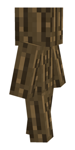 Brown skin: body, right side render