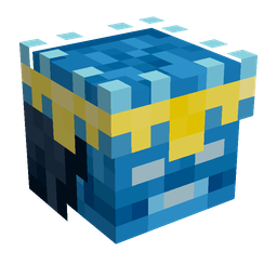 Blue skin: head render