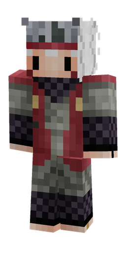 Black skin: body, front render