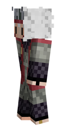 Black skin: body, left side render