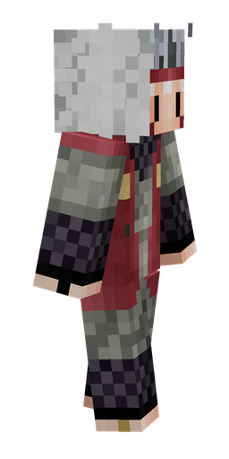Black skin: body, right side render