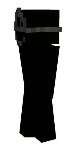 Black skin: body, left side render