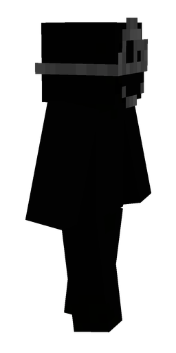 Black skin: body, right side render