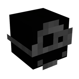 Black skin: head render