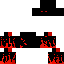 Black skin: raw texture render
