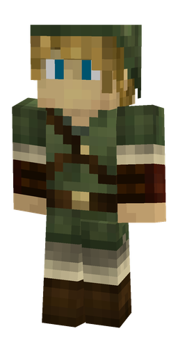 Brown skin: body, front render