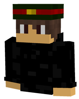 Black skin: bust render