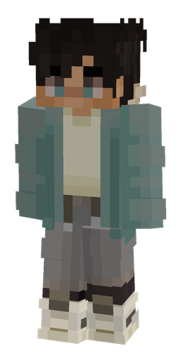 Black skin: body, front render