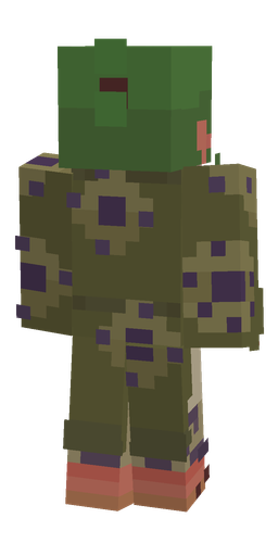 Classic skin: body, back render