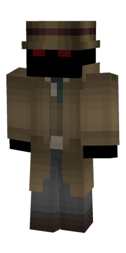 Black skin: body, front render