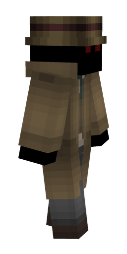 Black skin: body, right side render