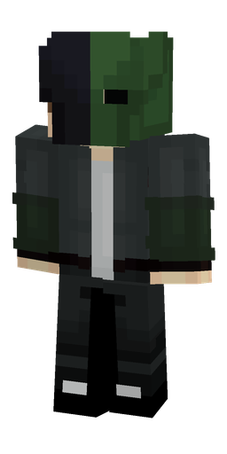 Black skin: body, front render