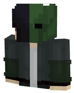 Black skin: bust render