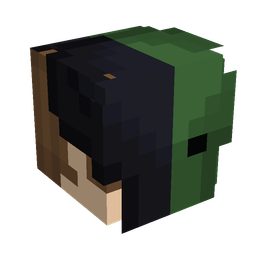 Black skin: head render