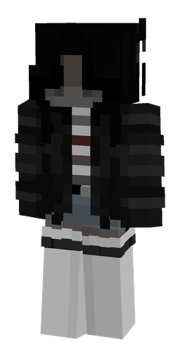 Black skin: body, front render