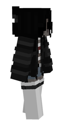 Black skin: body, right side render