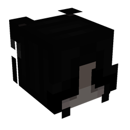 Black skin: head render