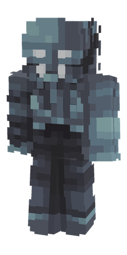 Black skin: body, front render