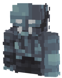 Black skin: bust render