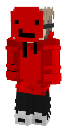 Black skin: body, front render