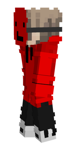 Black skin: body, left side render