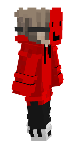 Black skin: body, right side render