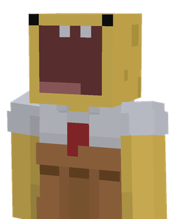 Blue skin: bust render