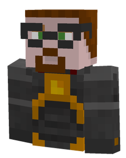 Black skin: bust render