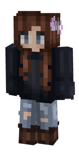 Black skin: body, front render