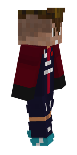 Black skin: body, right side render