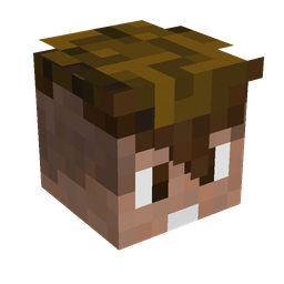 Black skin: head render