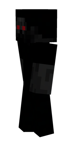 Black skin: body, left side render