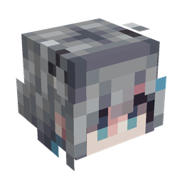 Black skin: head render