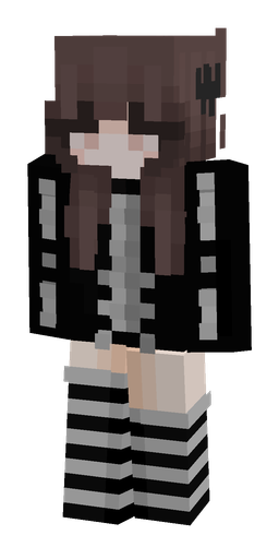Black skin: body, front render